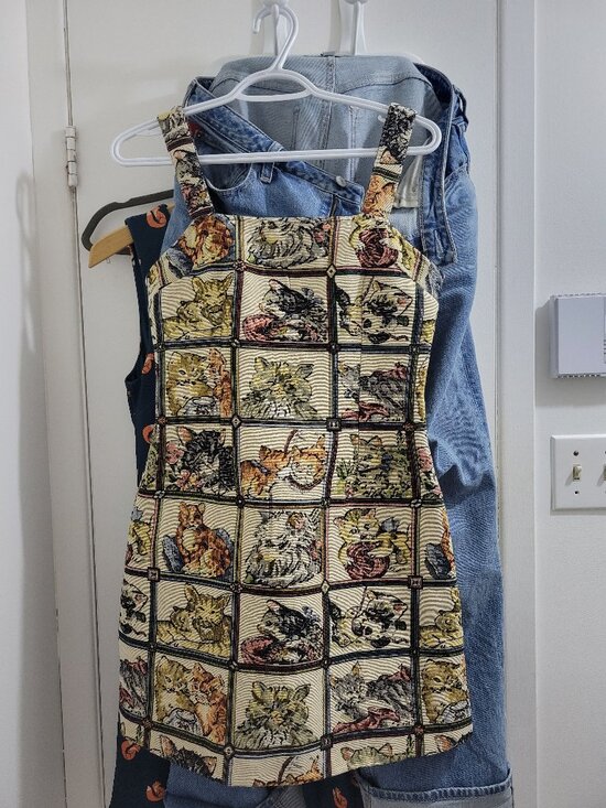 Cider Dresses & Skirts - Tapestry cat dress